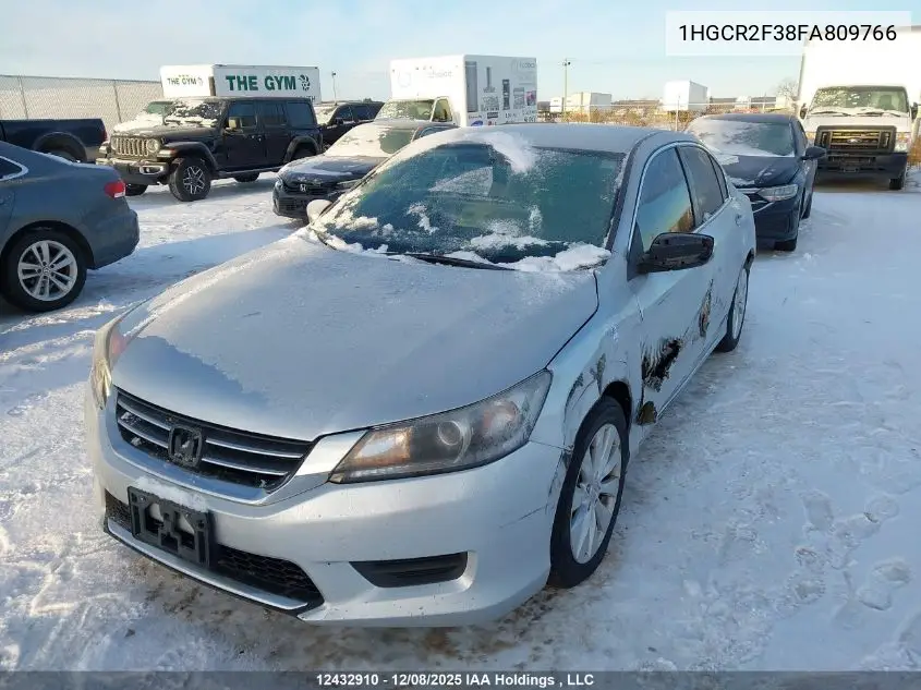 1HGCR2F38FA809766 2015 Honda Accord Lx