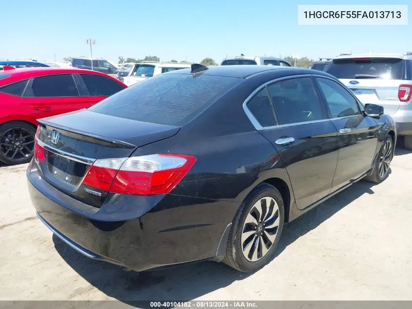 1HGCR6F55FA013713 2015 Honda Accord Hybrid Ex-L