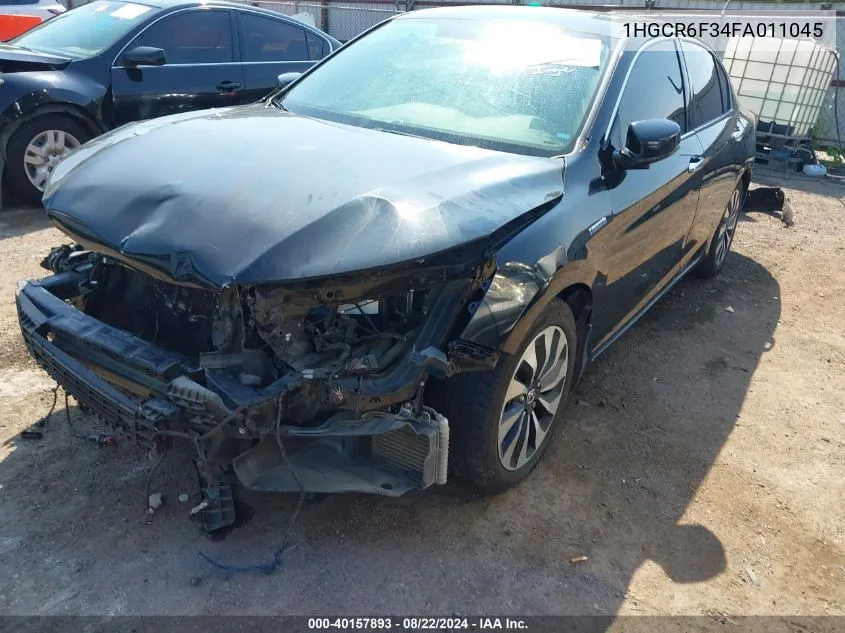 1HGCR6F34FA011045 2015 Honda Accord Hybrid