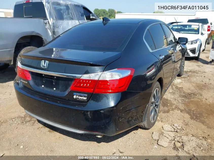 1HGCR6F34FA011045 2015 Honda Accord Hybrid