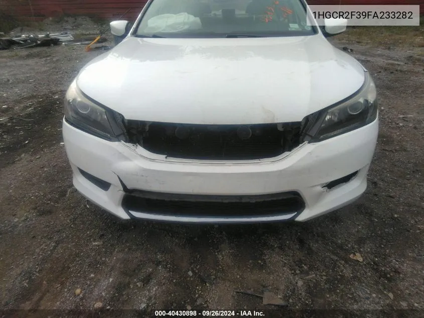 1HGCR2F39FA233282 2015 Honda Accord Lx