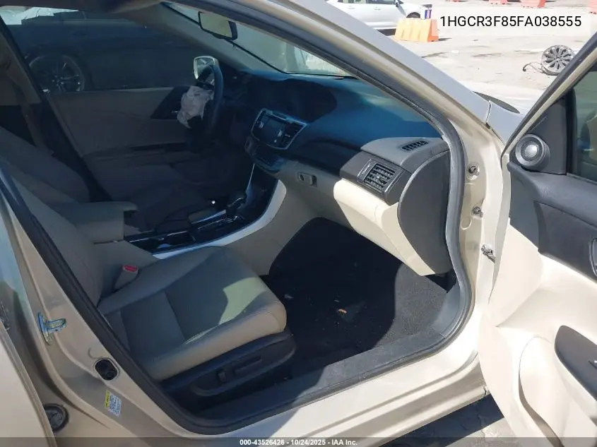 1HGCR3F85FA038555 2015 Honda Accord Ex-L V-6