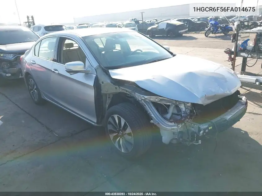 1HGCR6F56FA014675 2015 Honda Accord Hybrid Ex-L