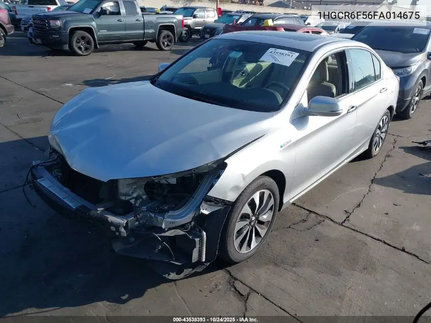 1HGCR6F56FA014675 2015 Honda Accord Hybrid Ex-L