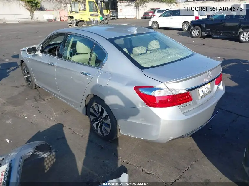 1HGCR6F56FA014675 2015 Honda Accord Hybrid Ex-L