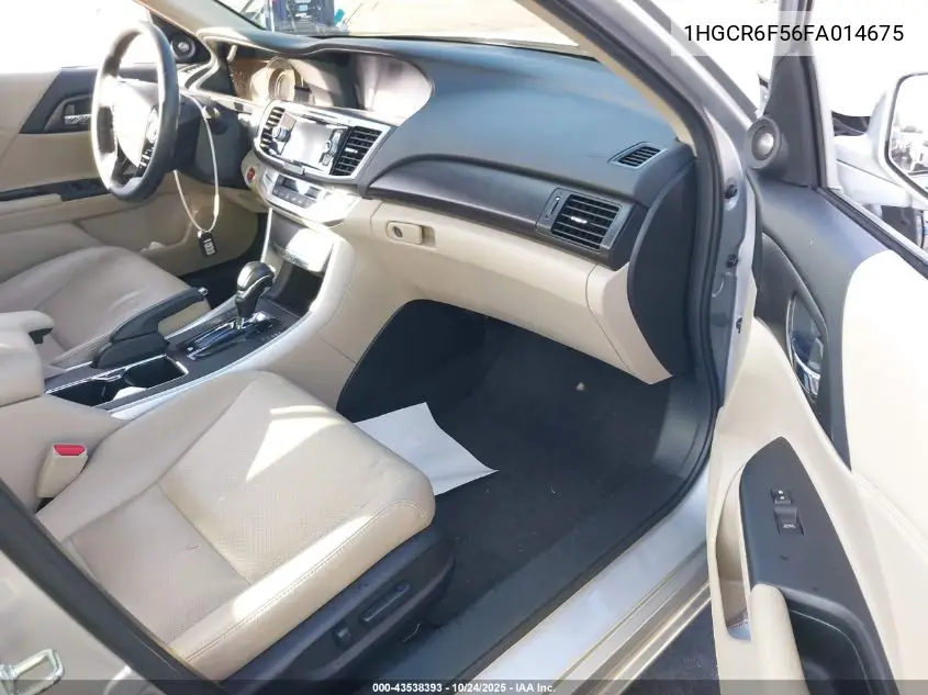 1HGCR6F56FA014675 2015 Honda Accord Hybrid Ex-L