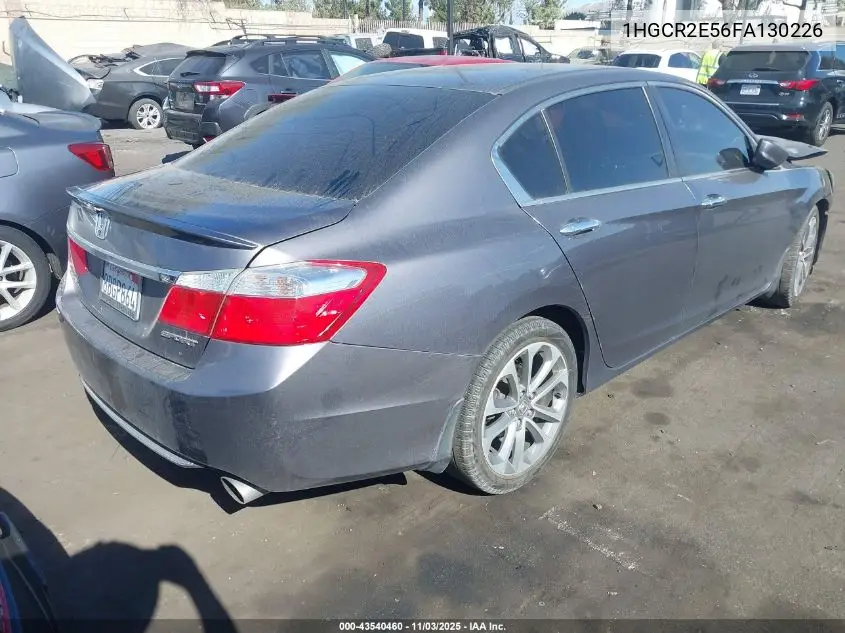 1HGCR2E56FA130226 2015 Honda Accord Sport
