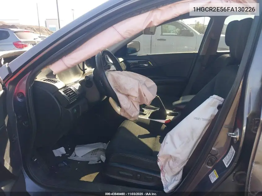 1HGCR2E56FA130226 2015 Honda Accord Sport