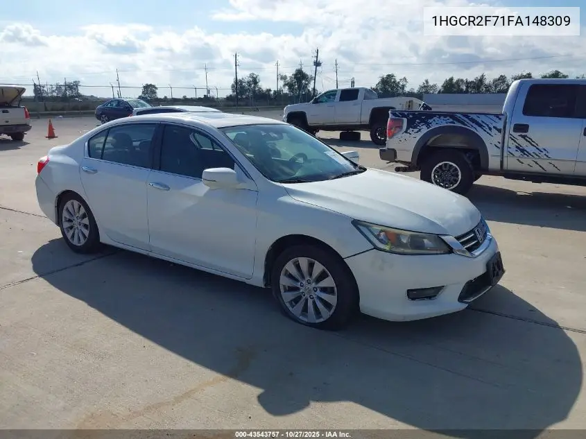 1HGCR2F71FA148309 2015 Honda Accord Ex