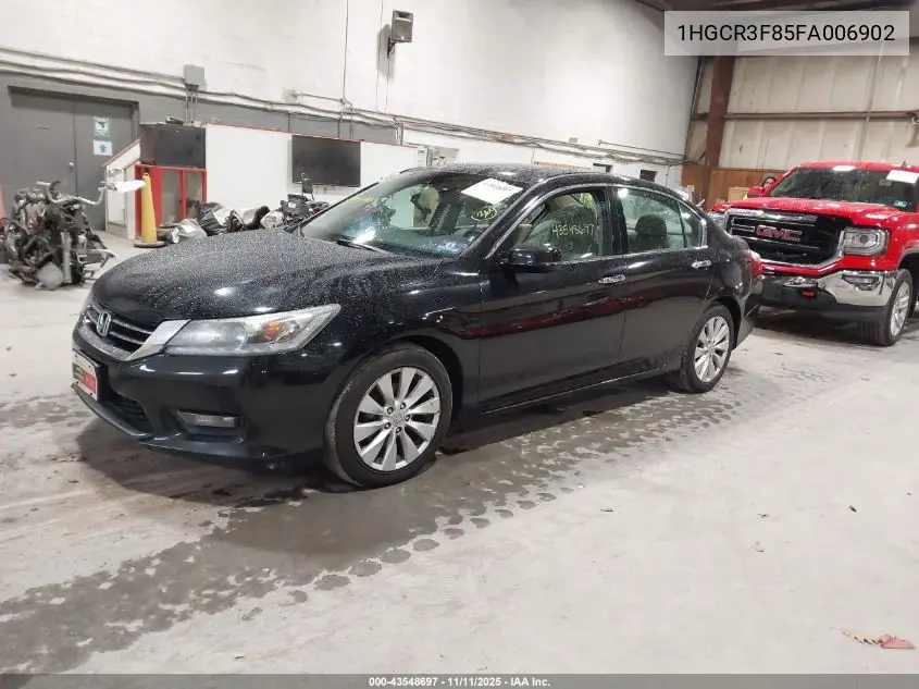 1HGCR3F85FA006902 2015 Honda Accord Ex-L V-6