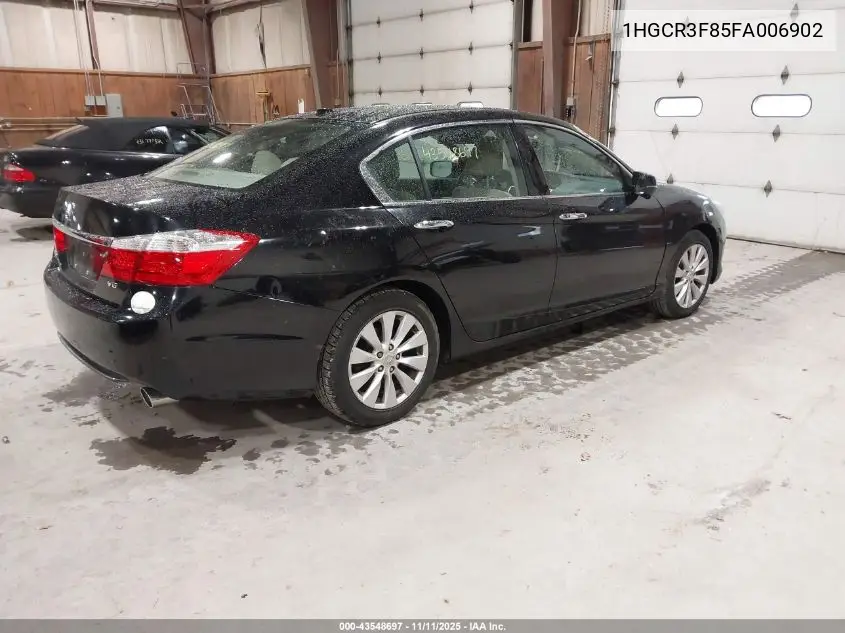 1HGCR3F85FA006902 2015 Honda Accord Ex-L V-6