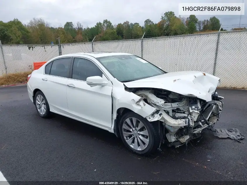 1HGCR2F86FA079898 2015 Honda Accord Ex-L