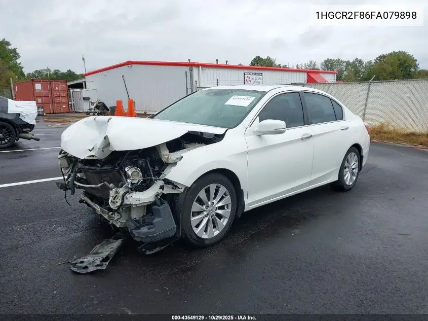 1HGCR2F86FA079898 2015 Honda Accord Ex-L