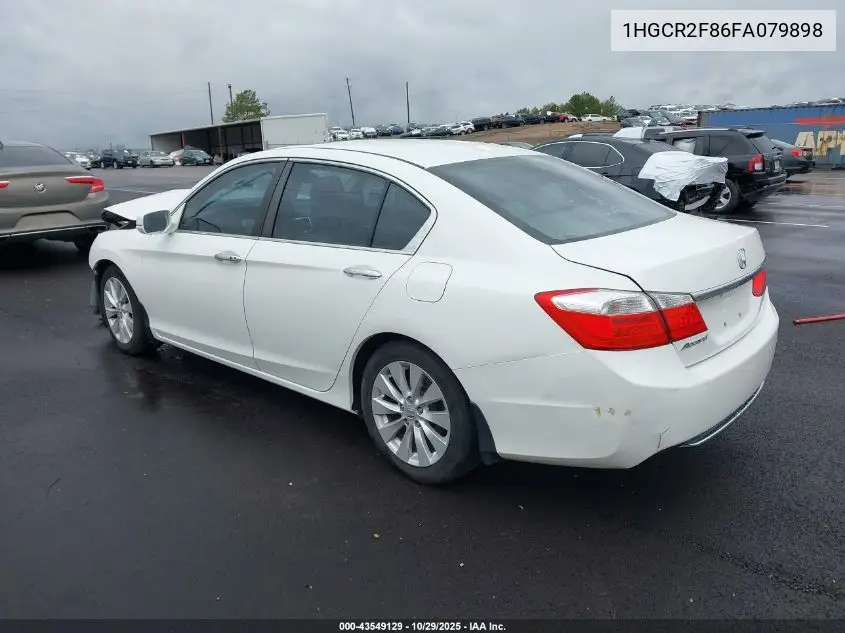 1HGCR2F86FA079898 2015 Honda Accord Ex-L