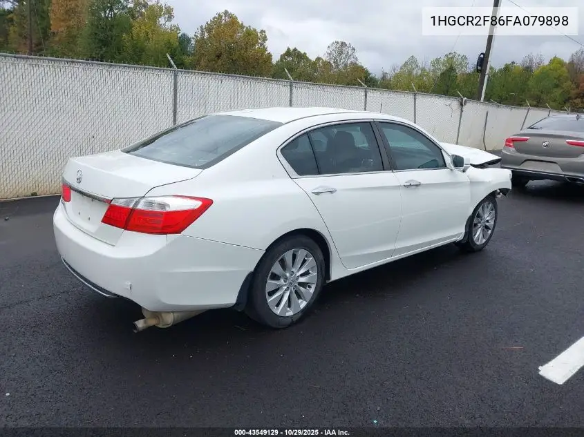 1HGCR2F86FA079898 2015 Honda Accord Ex-L