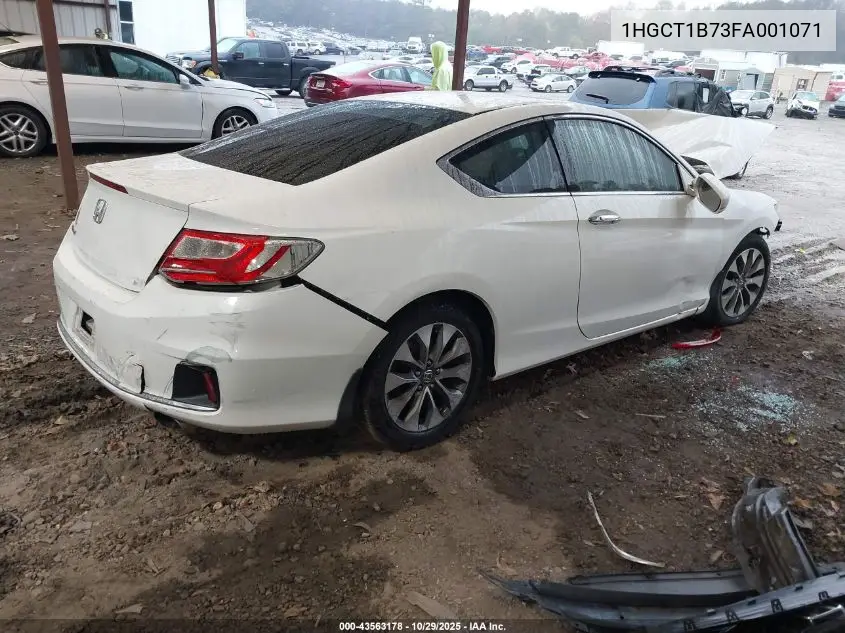 1HGCT1B73FA001071 2015 Honda Accord Ex