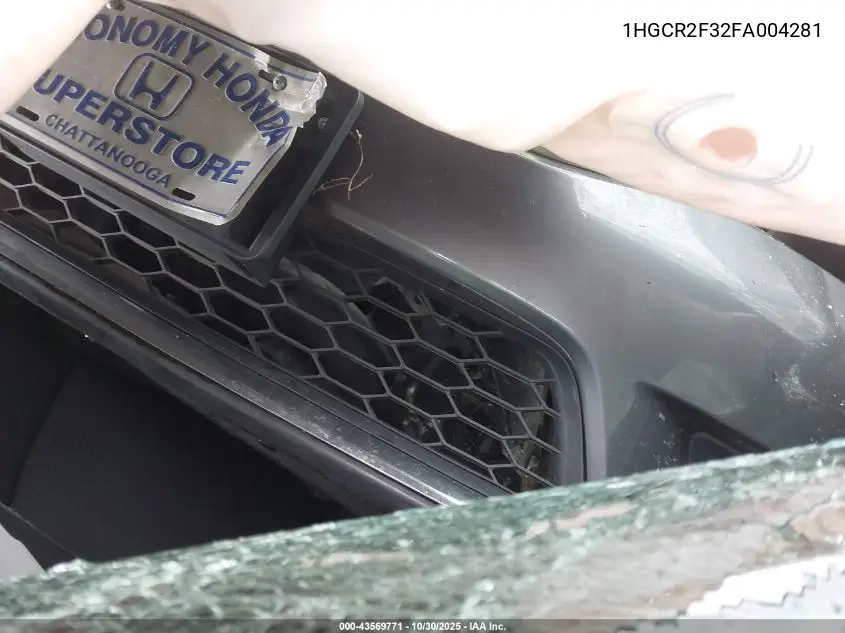 1HGCR2F32FA004281 2015 Honda Accord Lx