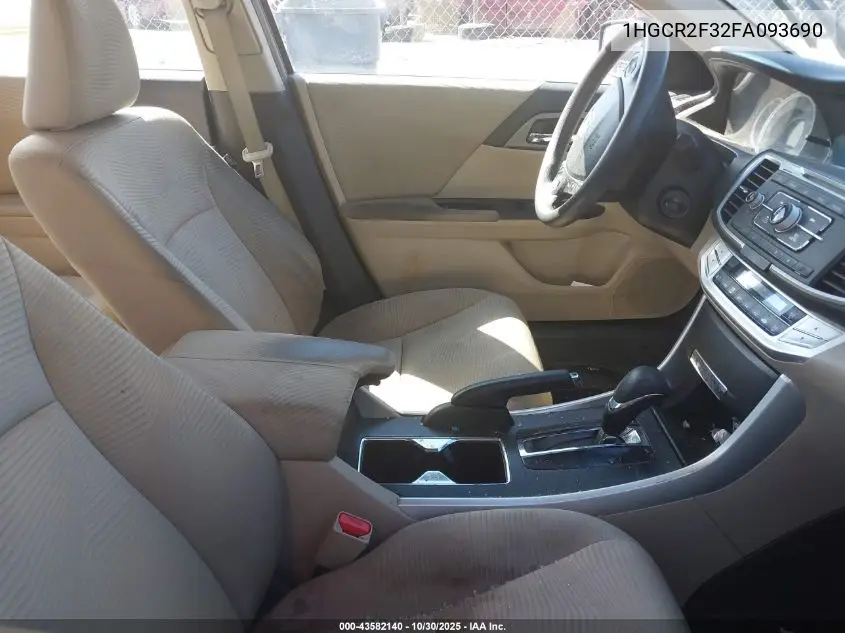 1HGCR2F32FA093690 2015 Honda Accord Lx