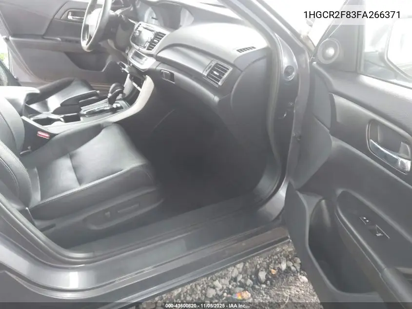 1HGCR2F83FA266371 2015 Honda Accord Ex-L