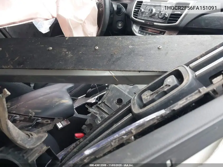 1HGCR2F56FA151091 2015 Honda Accord Sport