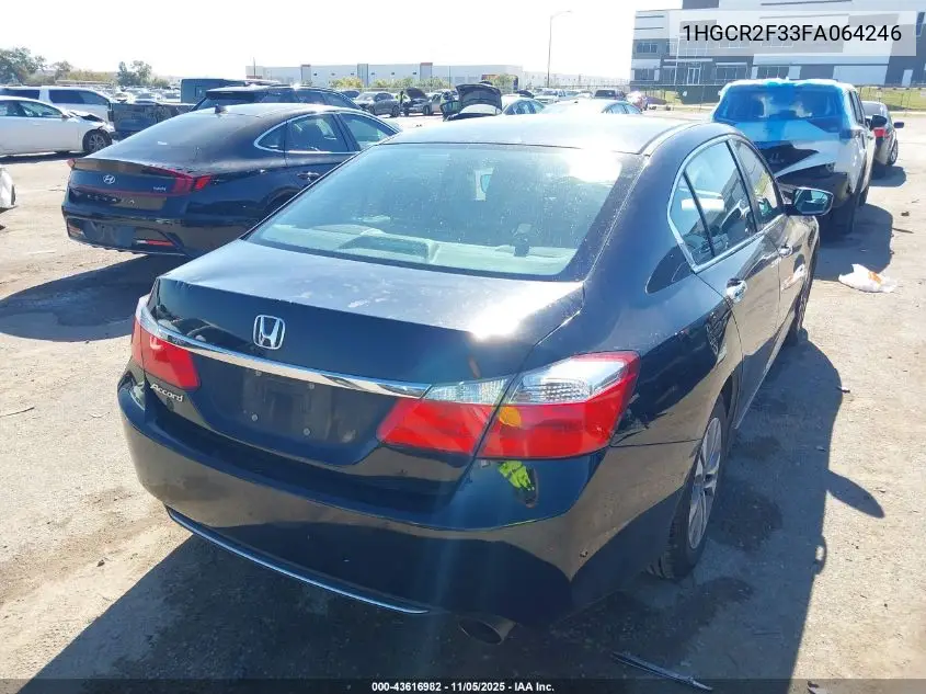 1HGCR2F33FA064246 2015 Honda Accord Lx