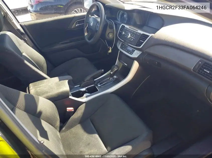 1HGCR2F33FA064246 2015 Honda Accord Lx