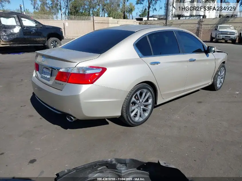 1HGCR2F53FA234929 2015 Honda Accord Sport