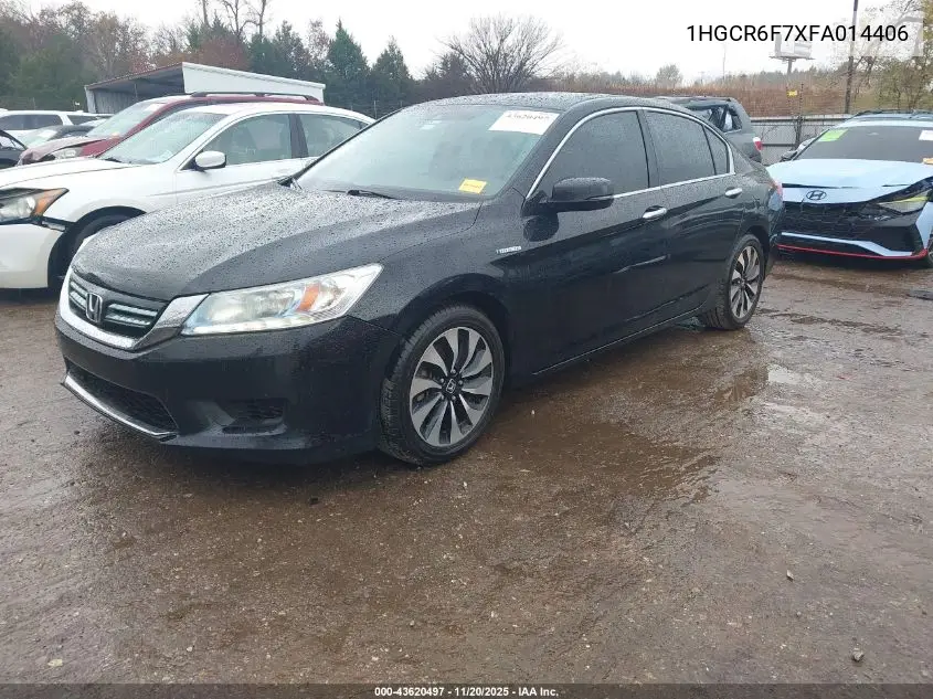 1HGCR6F7XFA014406 2015 Honda Accord Hybrid Touring