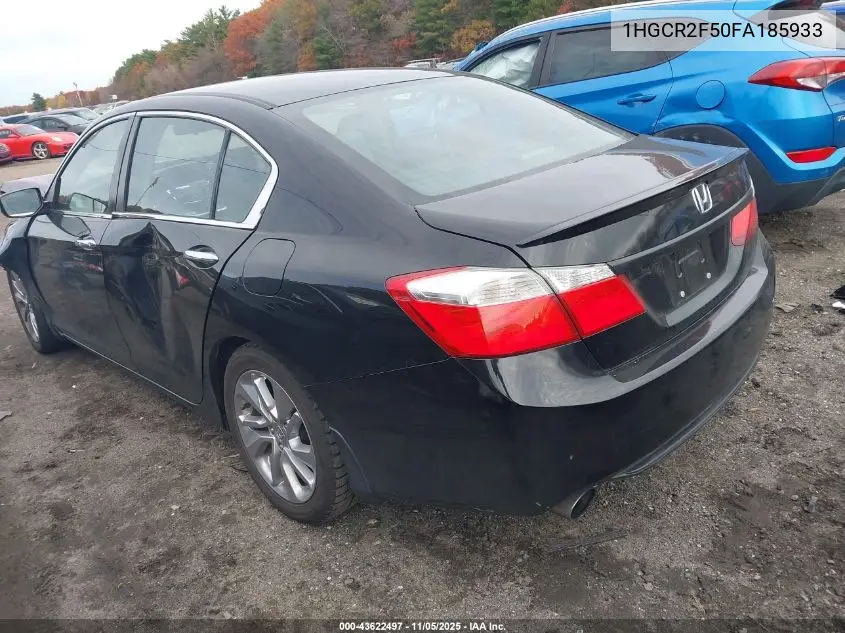 1HGCR2F50FA185933 2015 Honda Accord Sport