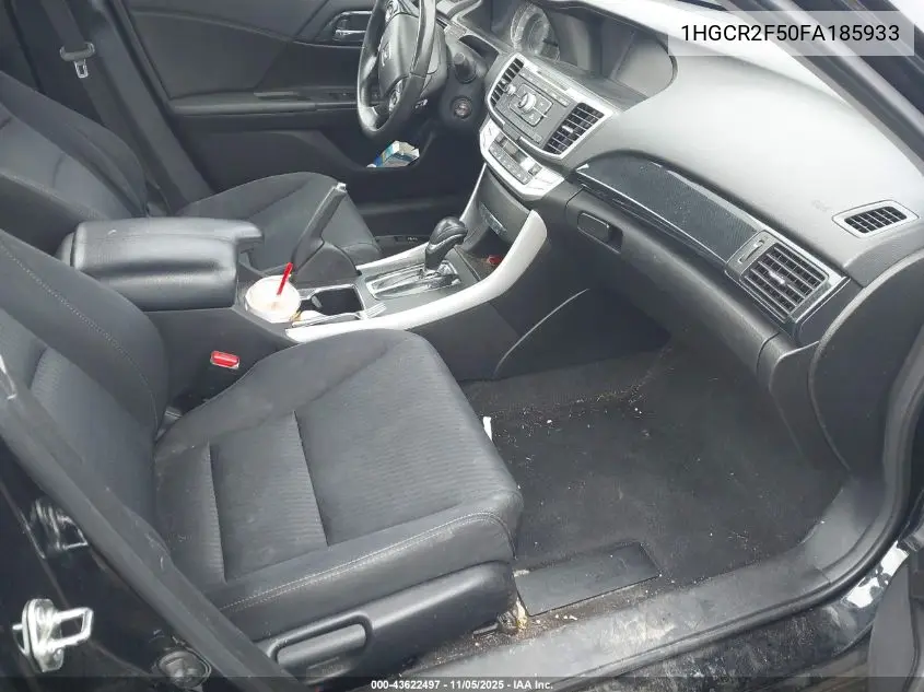 1HGCR2F50FA185933 2015 Honda Accord Sport