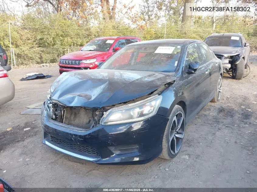 1HGCR2F38FA158302 2015 Honda Accord Lx