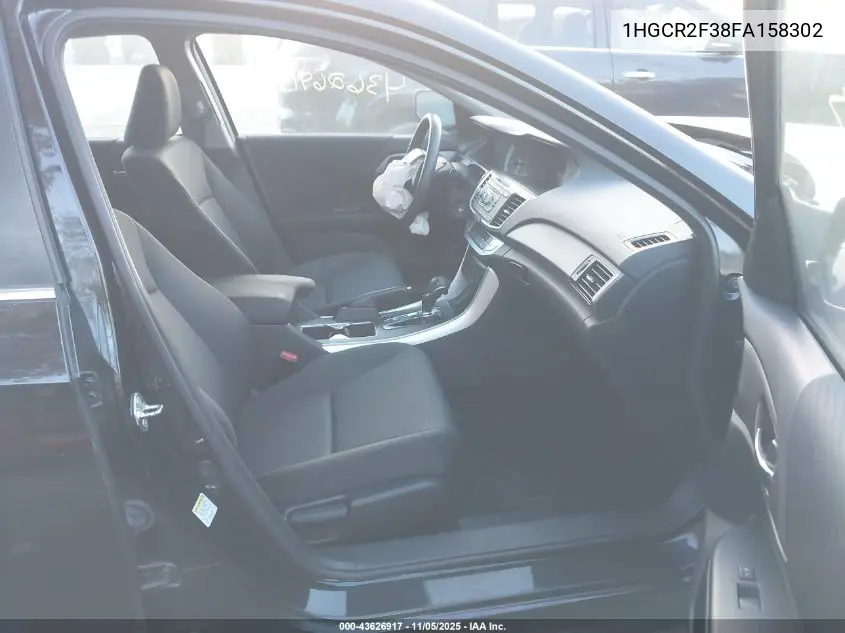 1HGCR2F38FA158302 2015 Honda Accord Lx