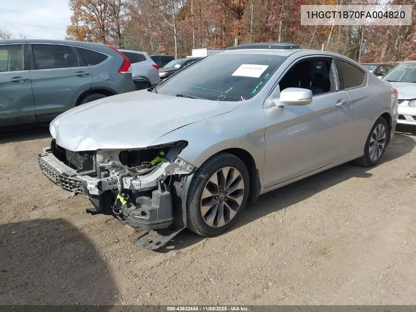 1HGCT1B70FA004820 2015 Honda Accord Ex