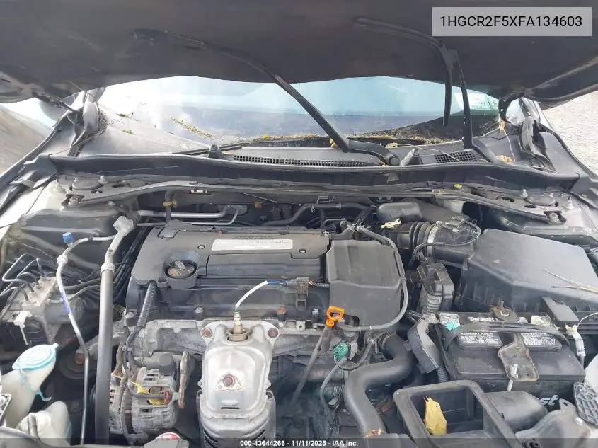 1HGCR2F5XFA134603 2015 Honda Accord Sport