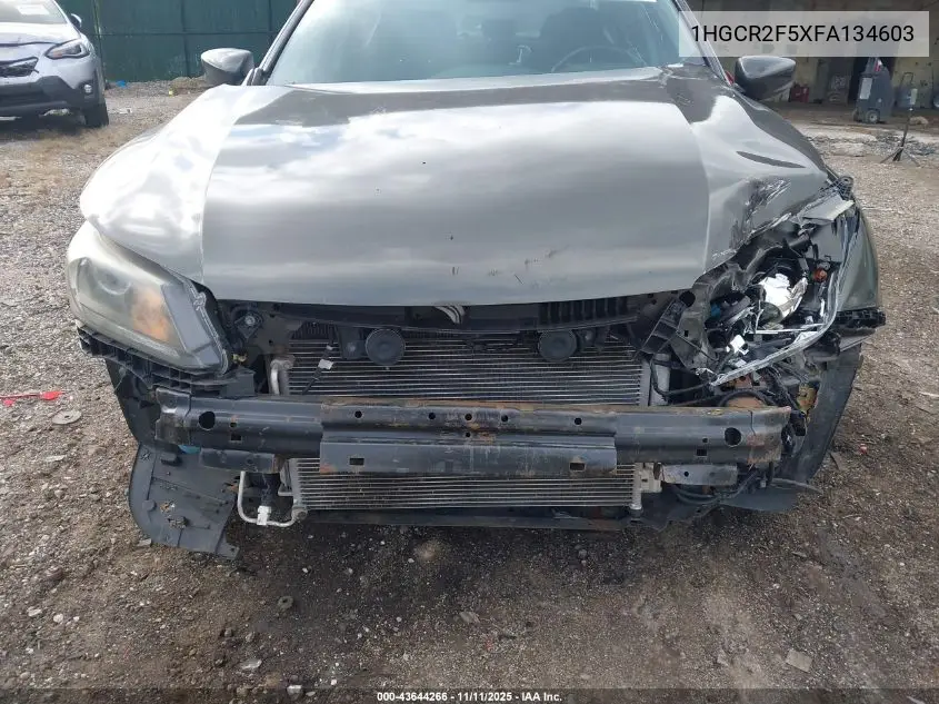 1HGCR2F5XFA134603 2015 Honda Accord Sport