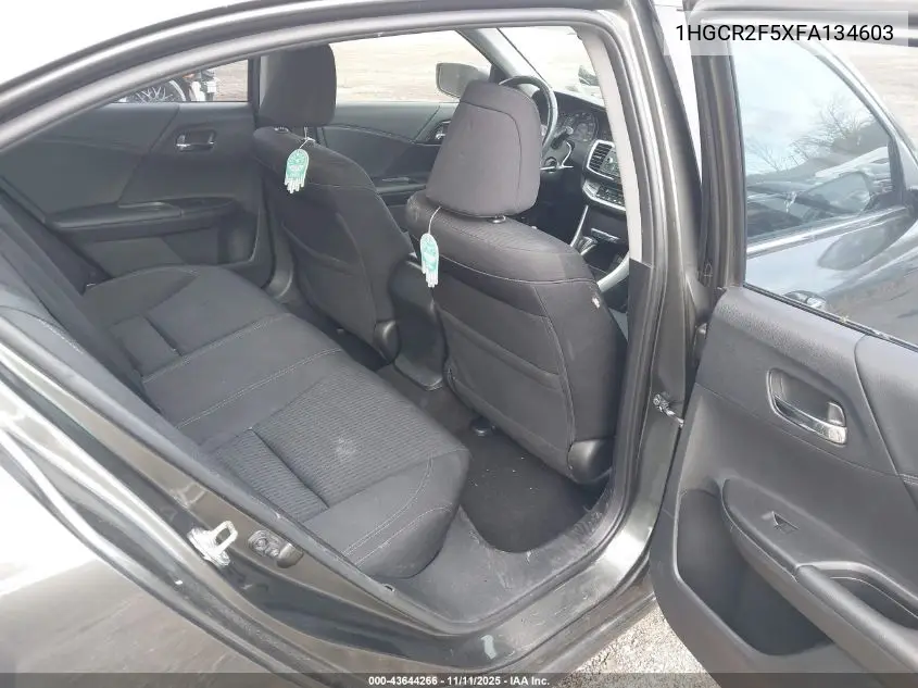 1HGCR2F5XFA134603 2015 Honda Accord Sport