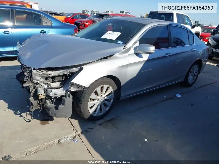 1HGCR2F86FA154969 2015 Honda Accord Ex-L