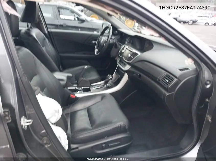 1HGCR2F87FA174390 2015 Honda Accord Ex-L