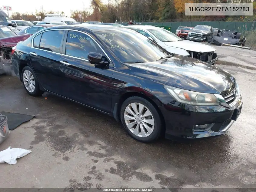 1HGCR2F77FA152283 2015 Honda Accord Ex