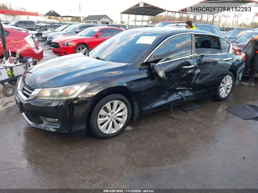 1HGCR2F77FA152283 2015 Honda Accord Ex