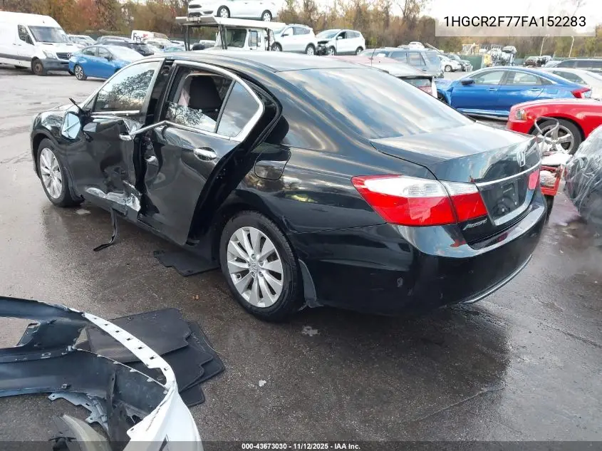 1HGCR2F77FA152283 2015 Honda Accord Ex