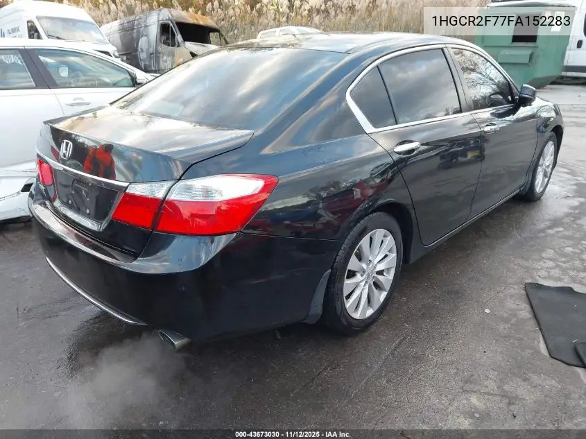 1HGCR2F77FA152283 2015 Honda Accord Ex
