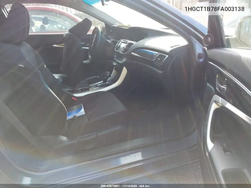 1HGCT1B78FA003138 2015 Honda Accord Ex