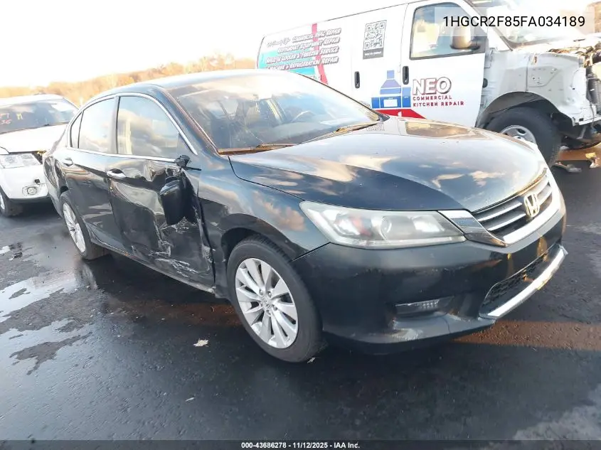 1HGCR2F85FA034189 2015 Honda Accord Ex-L