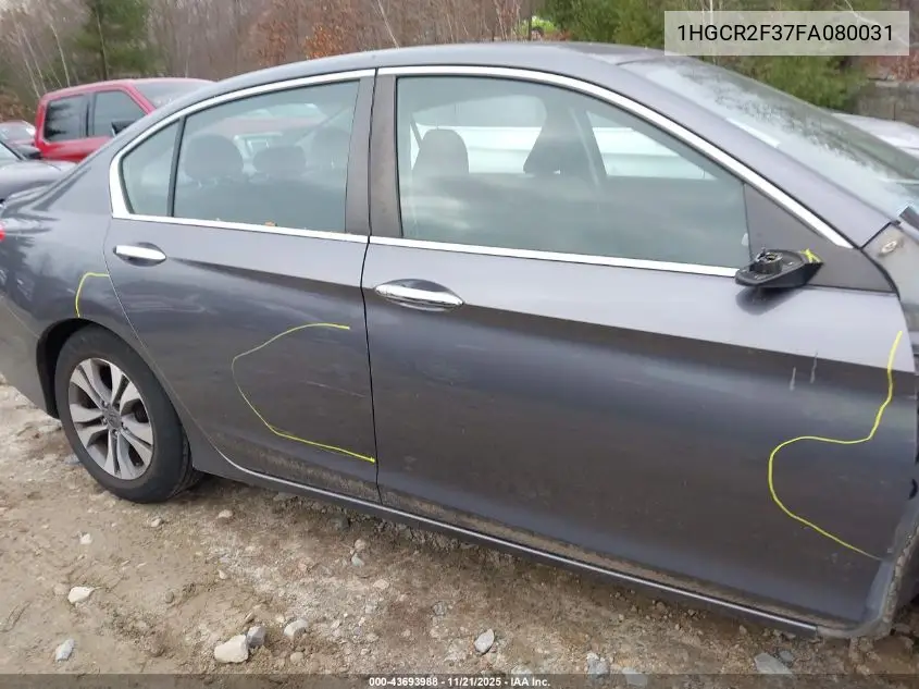 1HGCR2F37FA080031 2015 Honda Accord Lx