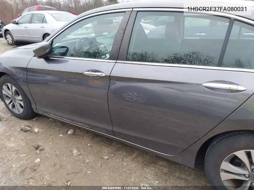 1HGCR2F37FA080031 2015 Honda Accord Lx