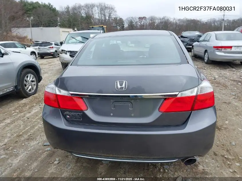 1HGCR2F37FA080031 2015 Honda Accord Lx