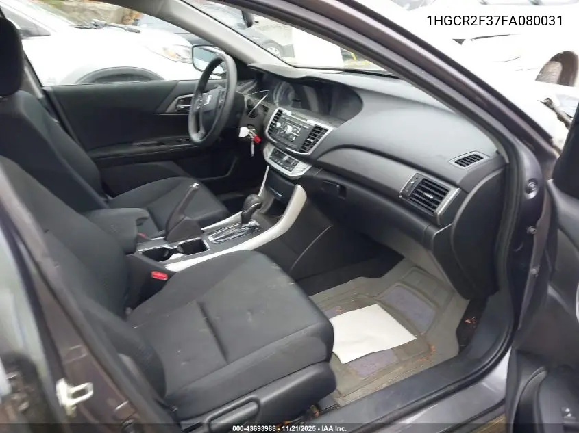 1HGCR2F37FA080031 2015 Honda Accord Lx