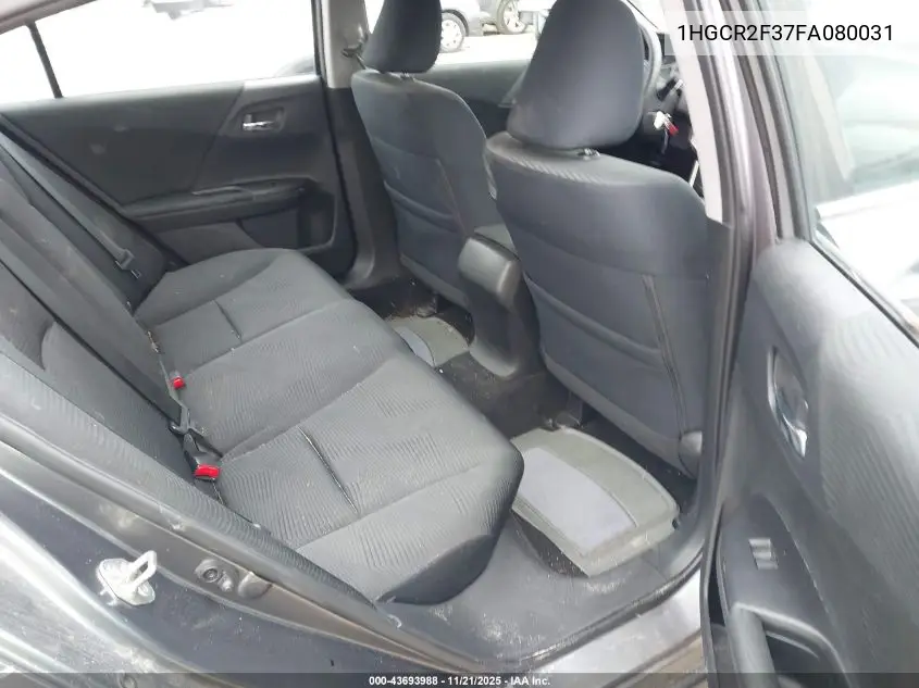 1HGCR2F37FA080031 2015 Honda Accord Lx