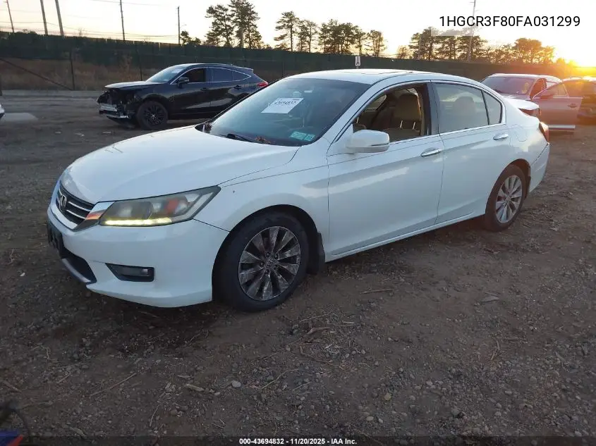 1HGCR3F80FA031299 2015 Honda Accord Ex-L V-6